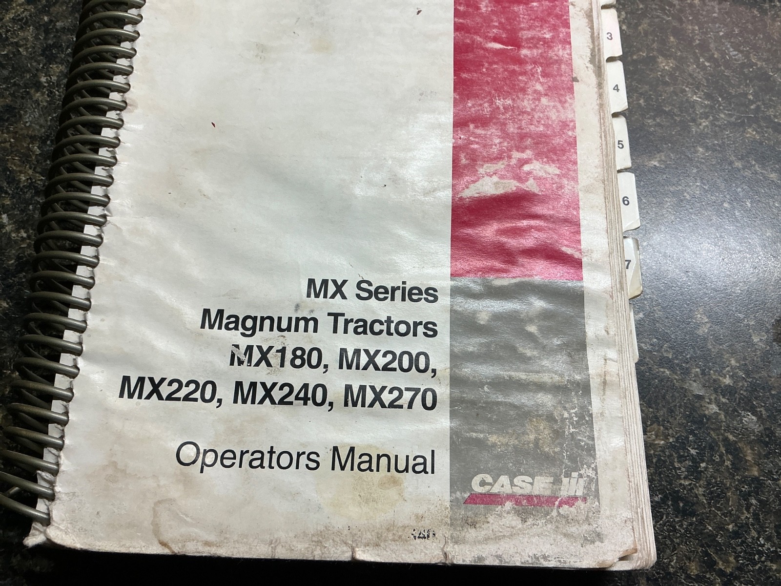 Case MX Series Magnum Tractors MX180, 200, 220, 240, 270, Operator’s Manual