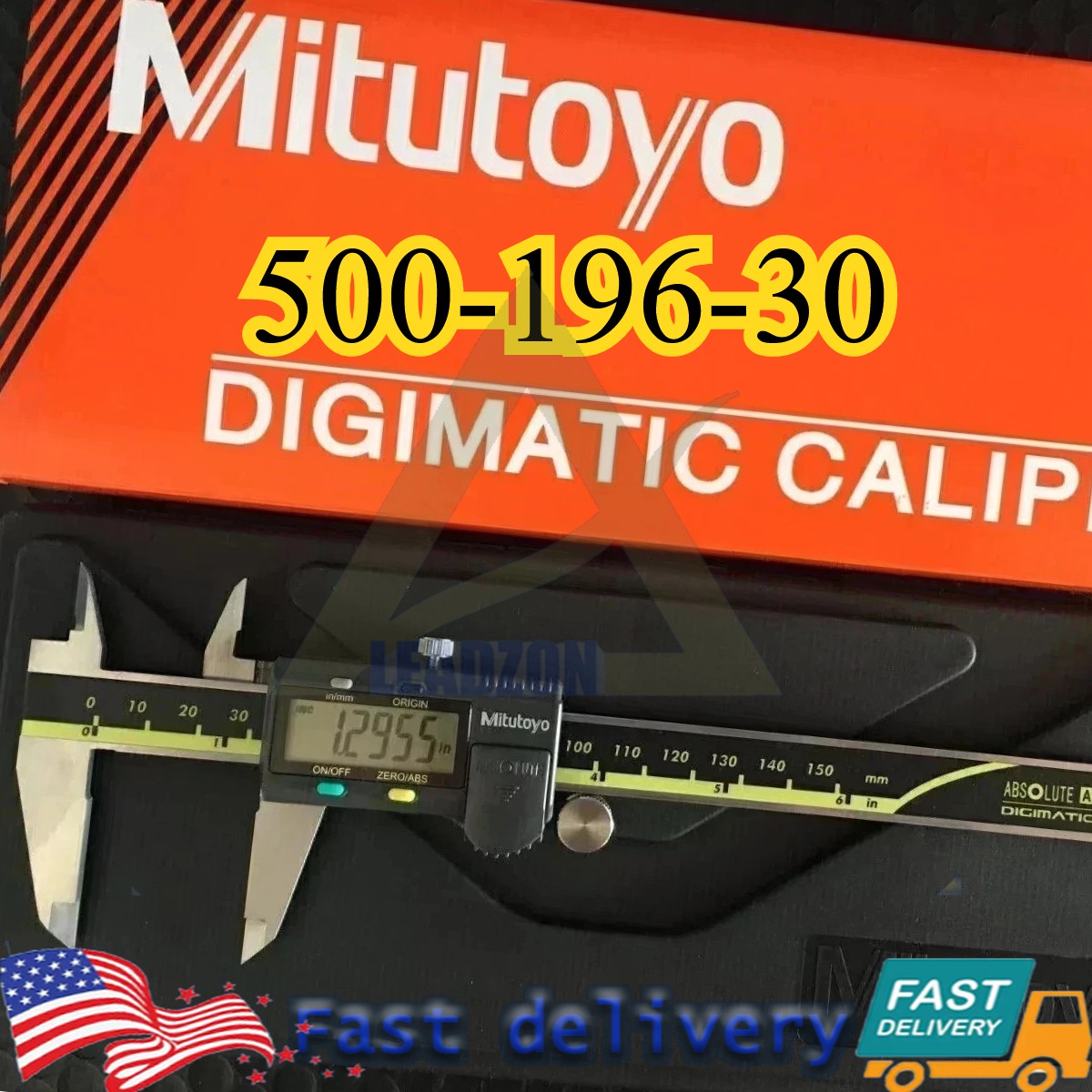 500-196-30 Mitutoyo Japan 150mm/6″ Absolute Digital Digimatic Vernier Caliper US
