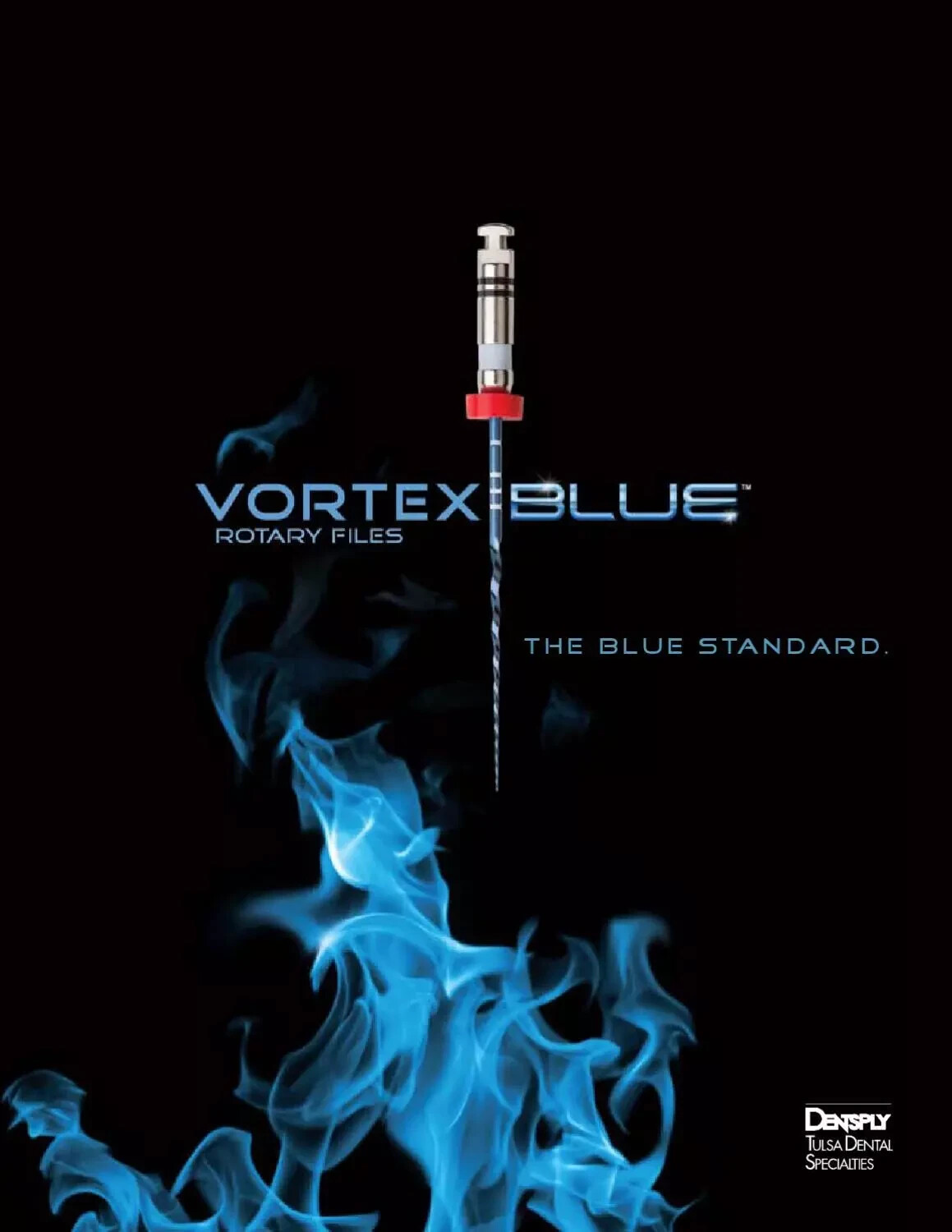 Dentsply Tulsa Dental Vortex Blue 21, 25, 30mm all Taper rotary file (60/pk)