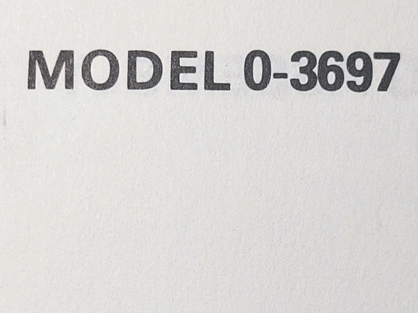 Murray Ohio Mfg. 1980 11 h.p 3-spd 36″ Lawn Tractor 0-3697 Parts Catalog Manual