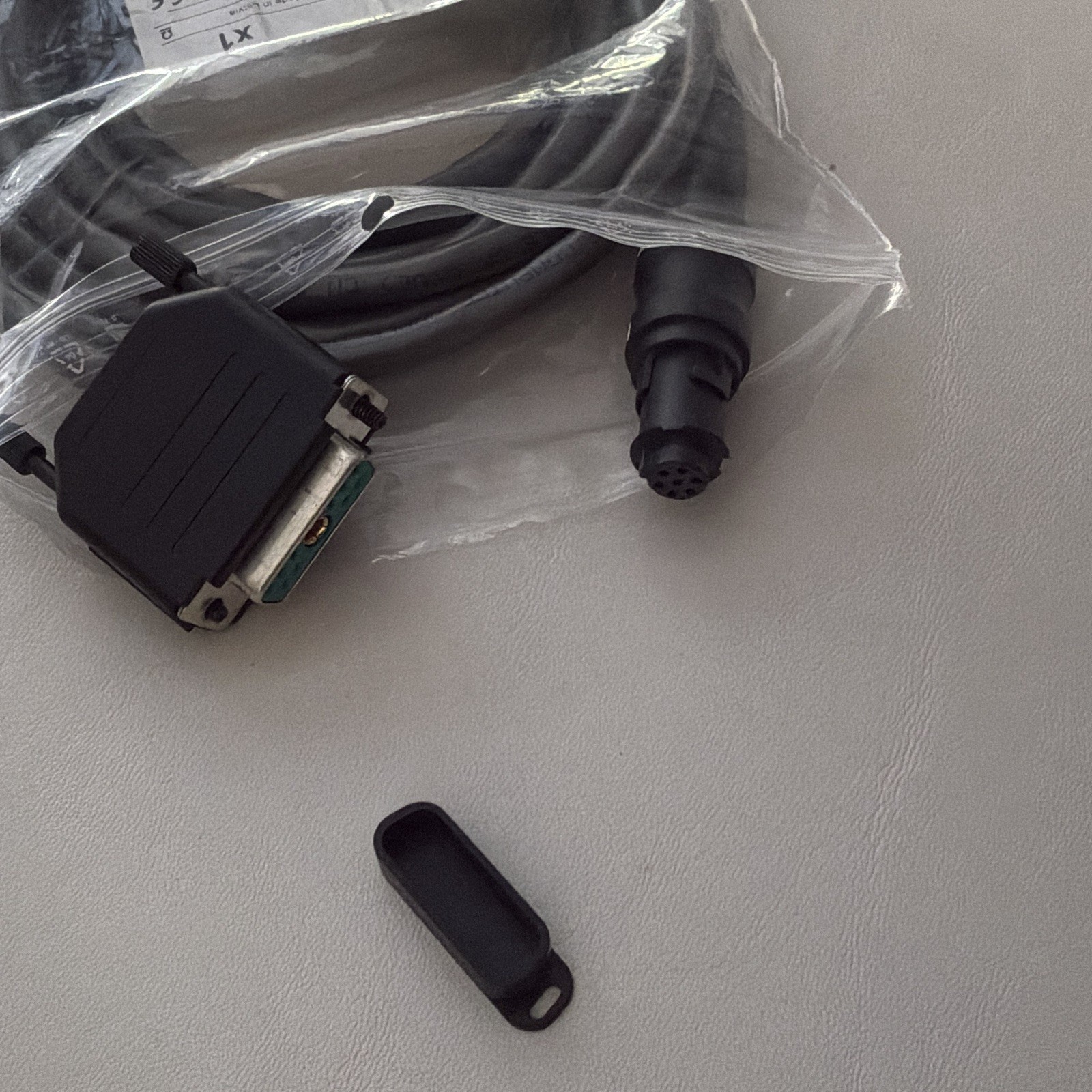 Schneider Electric Modicon 33590 PLC Cable DB25 to 8-Pin Connector 10 ft