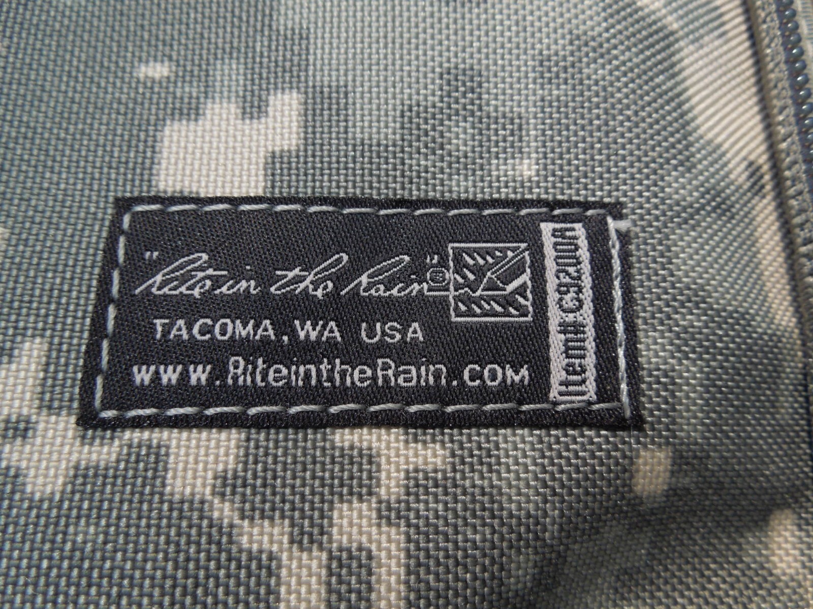 Rite in the Rain Binder Cover No. C9200A ACU Camo Pattern