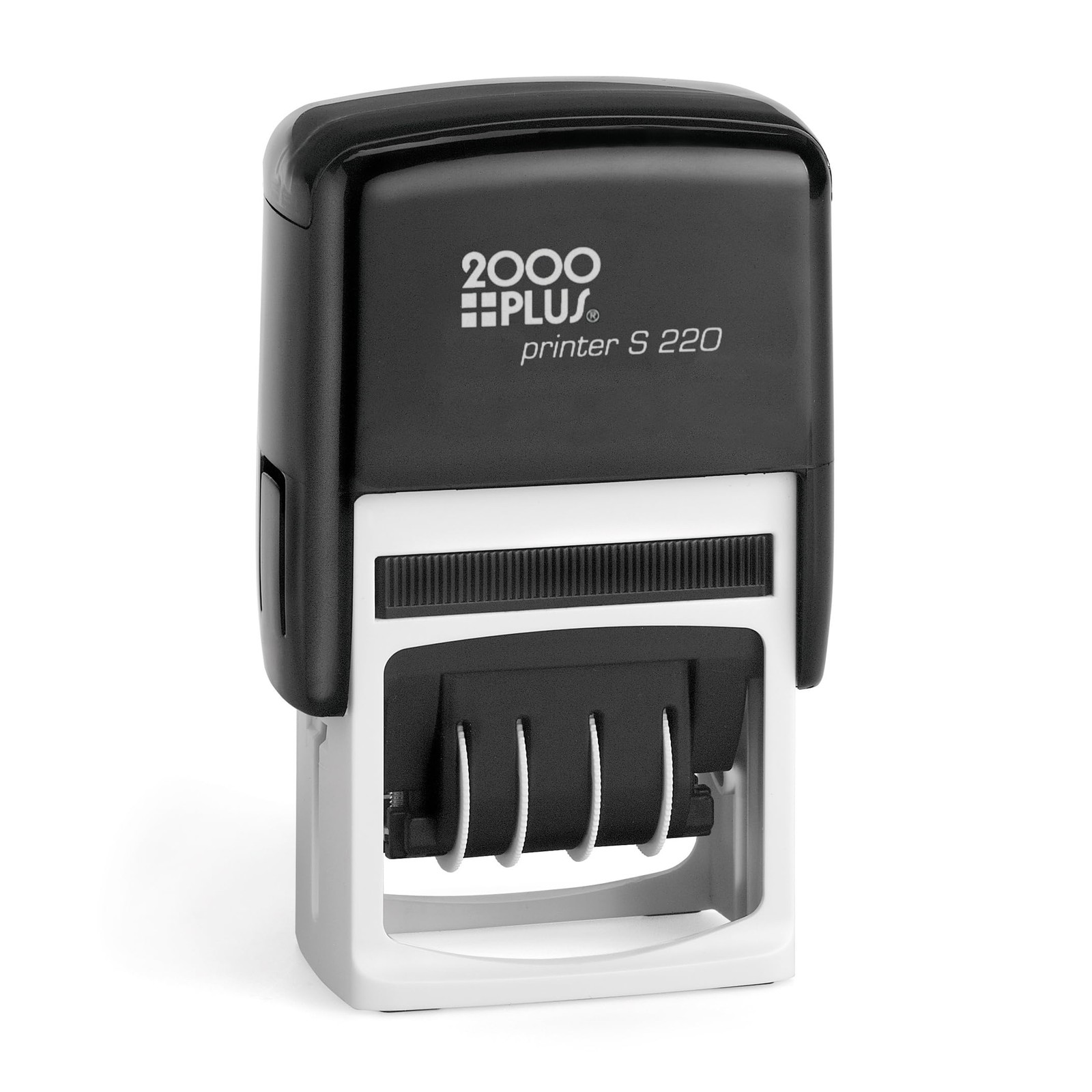 Self Inking Rubber Stamp Date and Phrase Office Product 1 1 2 x 5 32 Black