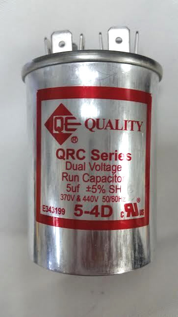 Motor Run Capacitor 5mfd 5uf 370V 440V 370V 50/60Hz Round Metallized UsFreeShip