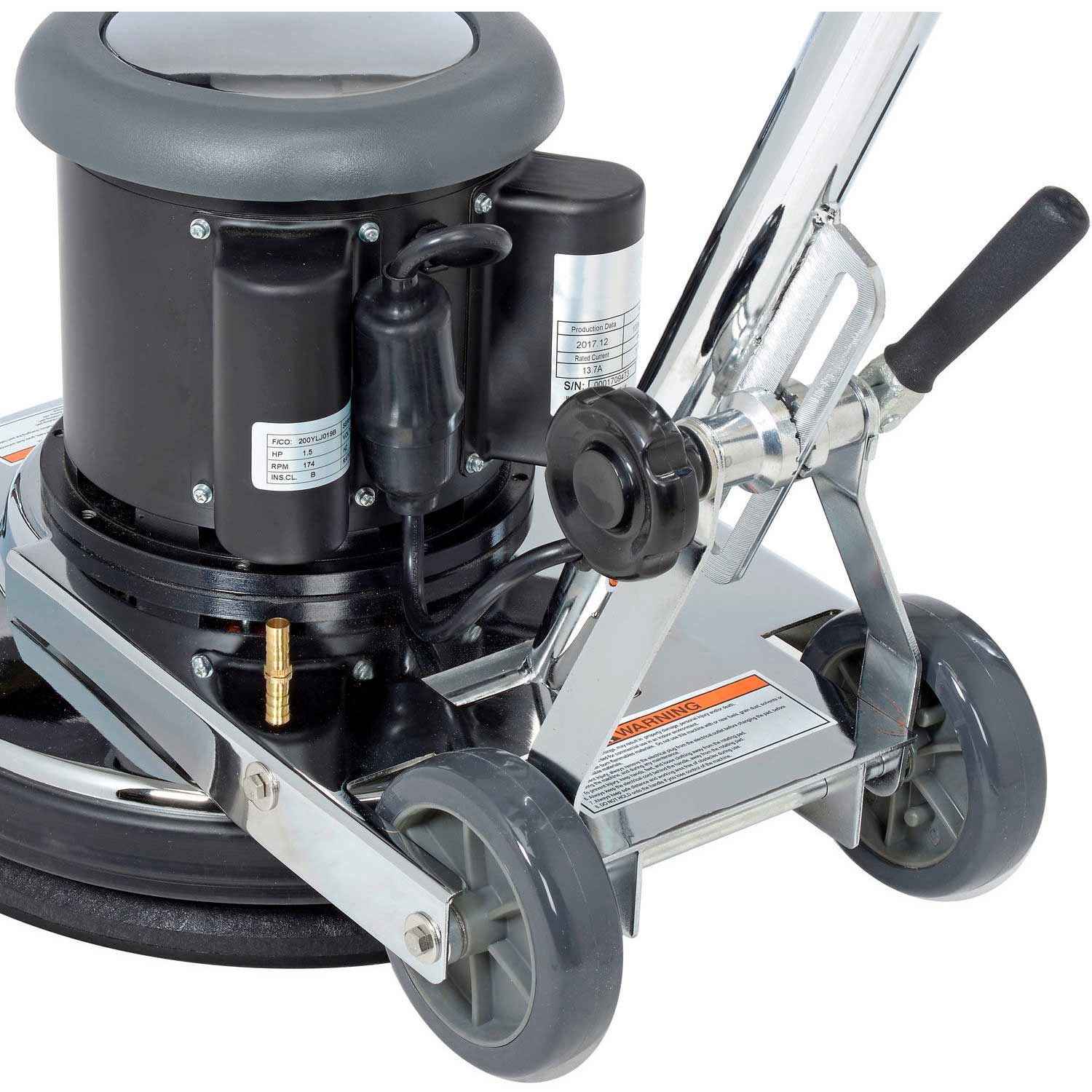 Global Industrial Corded Floor Machine 17″ Cleaning Width