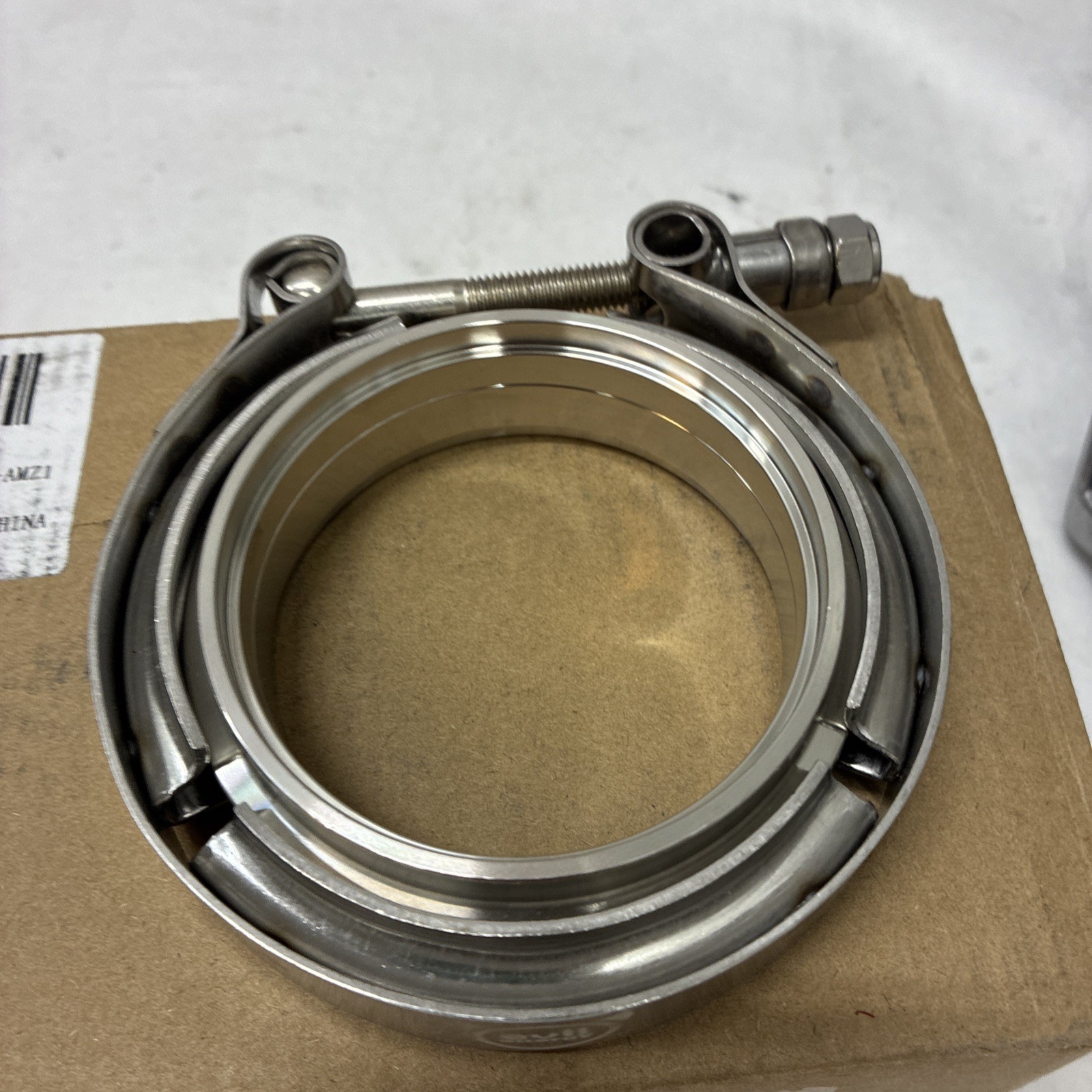 Evil Energy 3.0″ V-Band Clamp Flange Kit Stainless Steel Exhaust Box Of 4