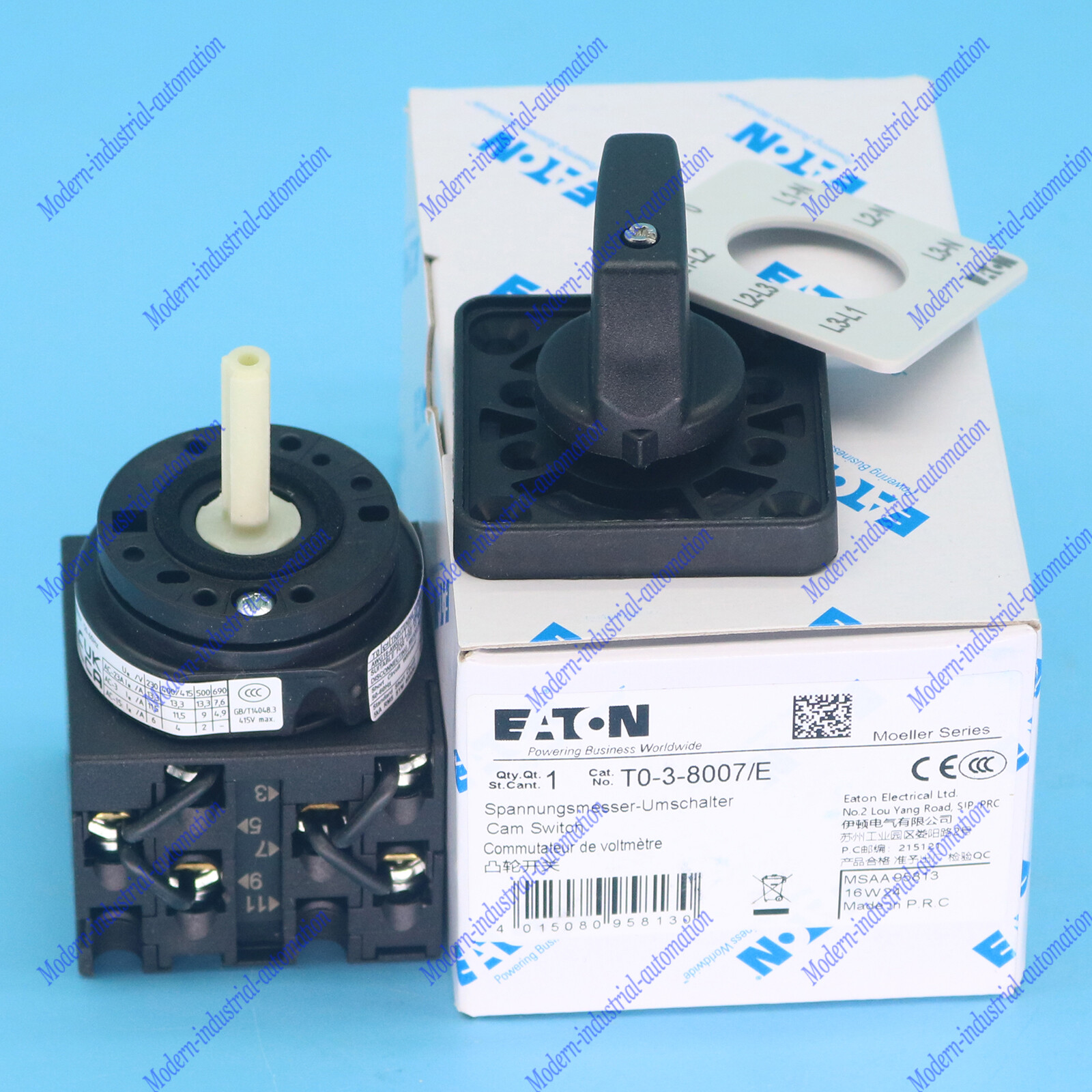 1PC NEW EATON MOELLER T0-3-8007/E Select switch Free Ship #YP1
