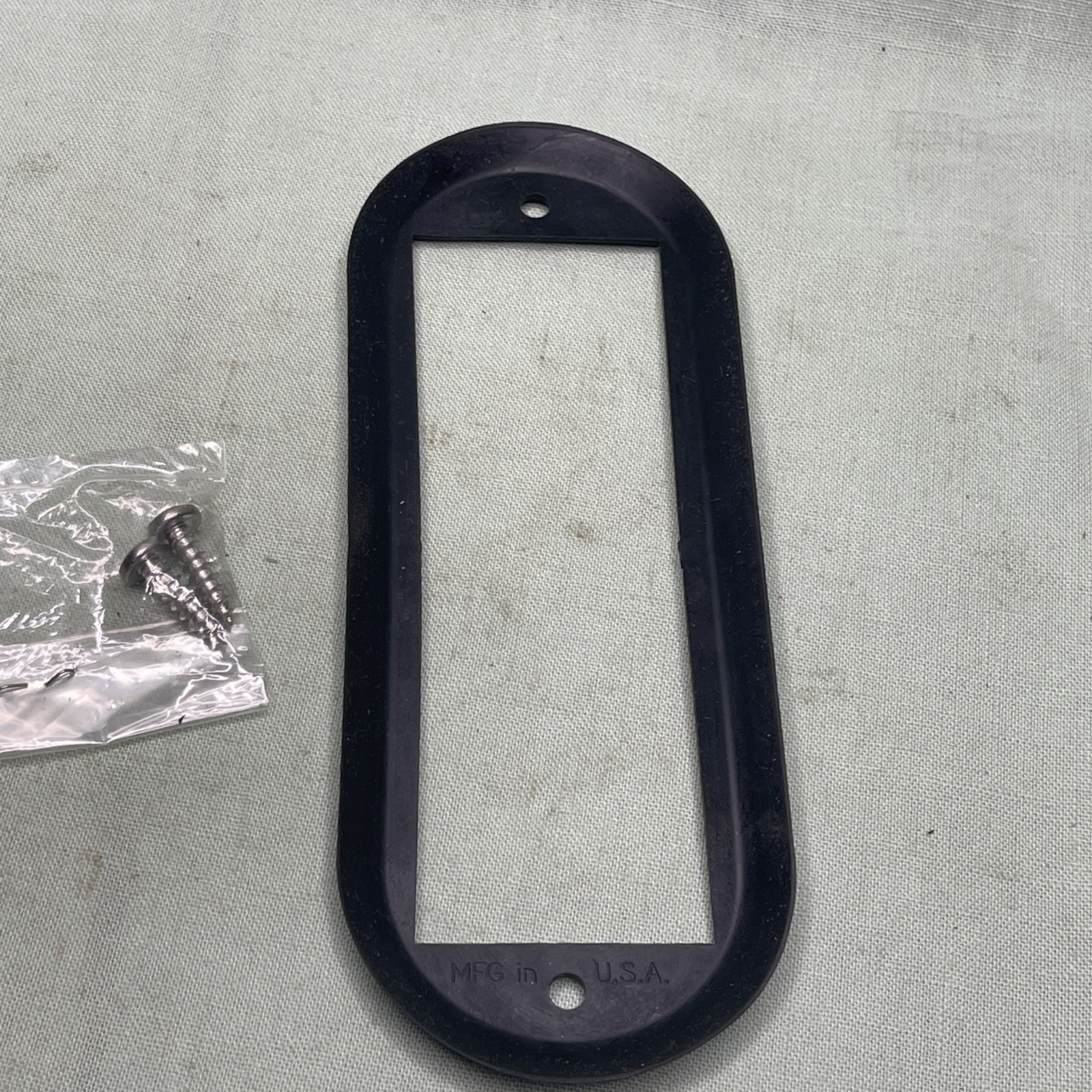 Whelen 11-783845-001 Flush Mount Chrome Flange Bezel Kit NOS