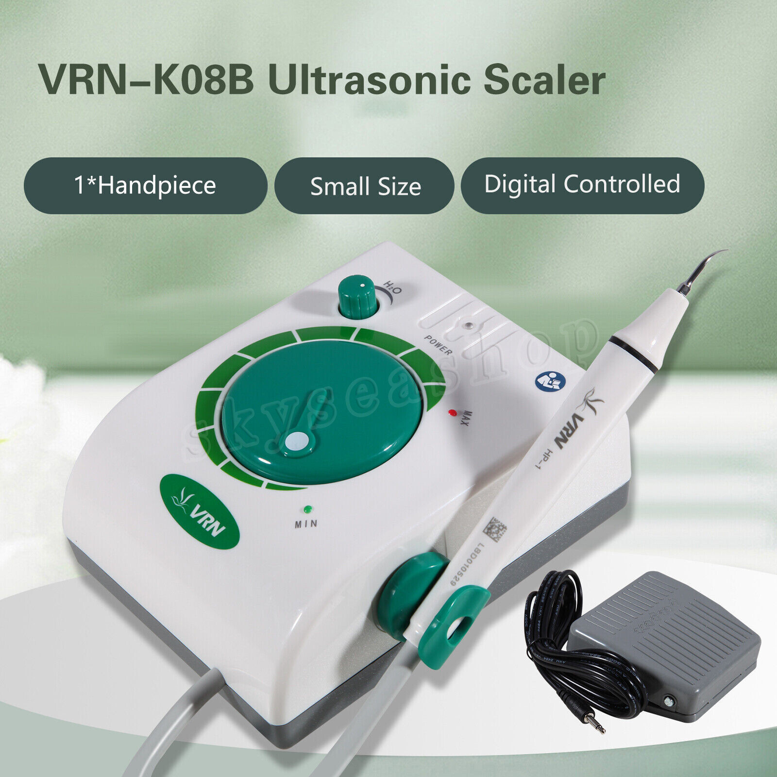 USA Dental Ultrasonic Piezo Scaler Handpiece 5 Tips Fit EMS Cavitron Woodpecker
