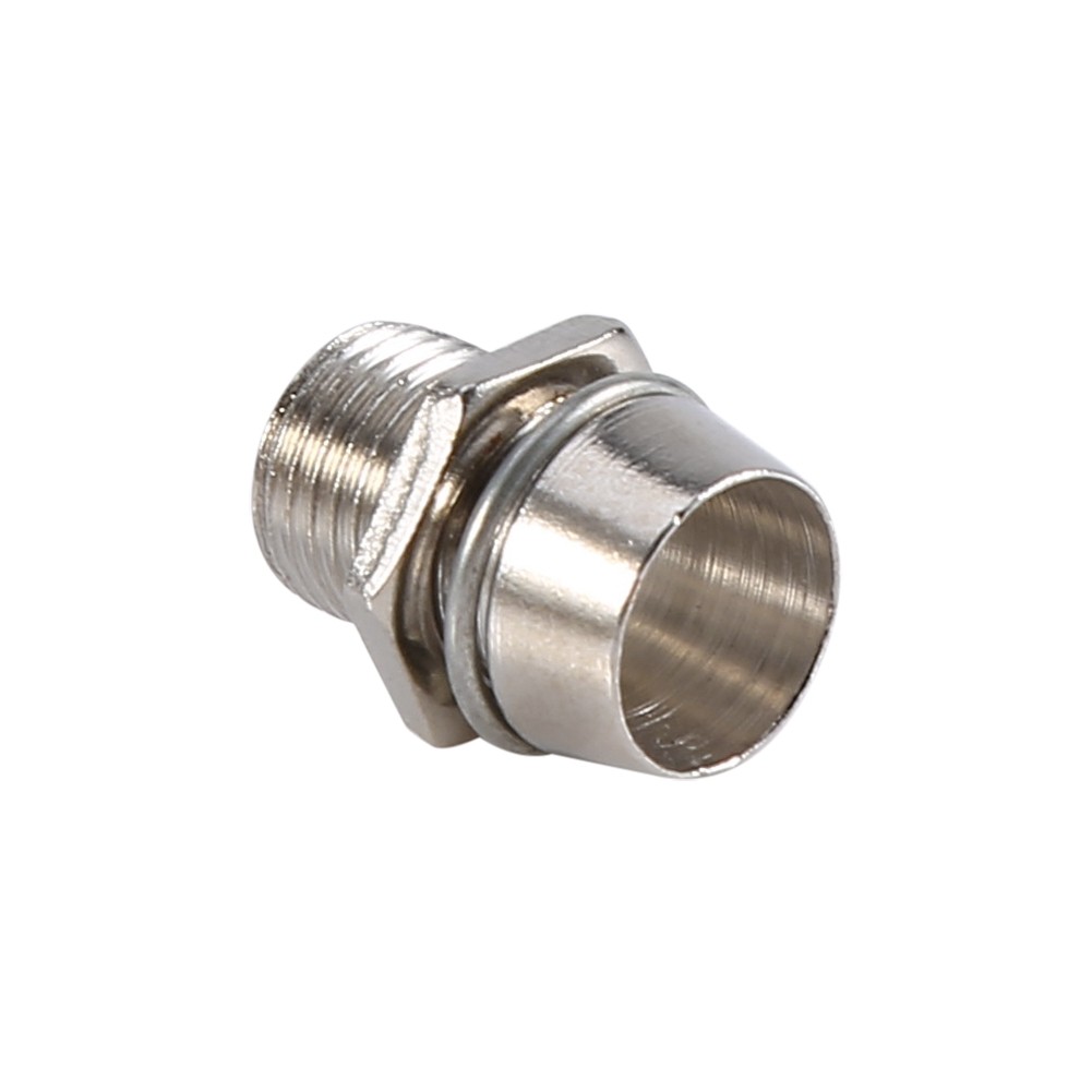 50 Pcs Silver LED Holders Easy Installation For 5mm LED Use Easy To Use