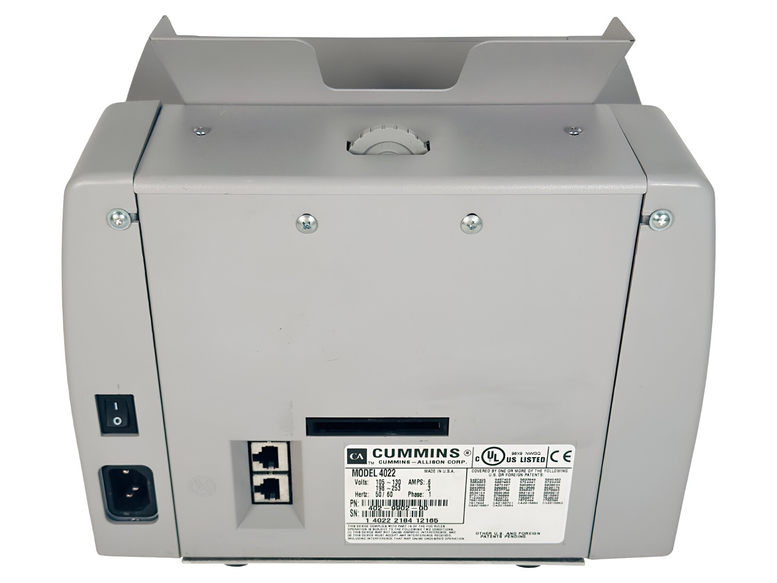 Refurbished – Cummins JetCount 4022 Currency Counter | Reliable Performance