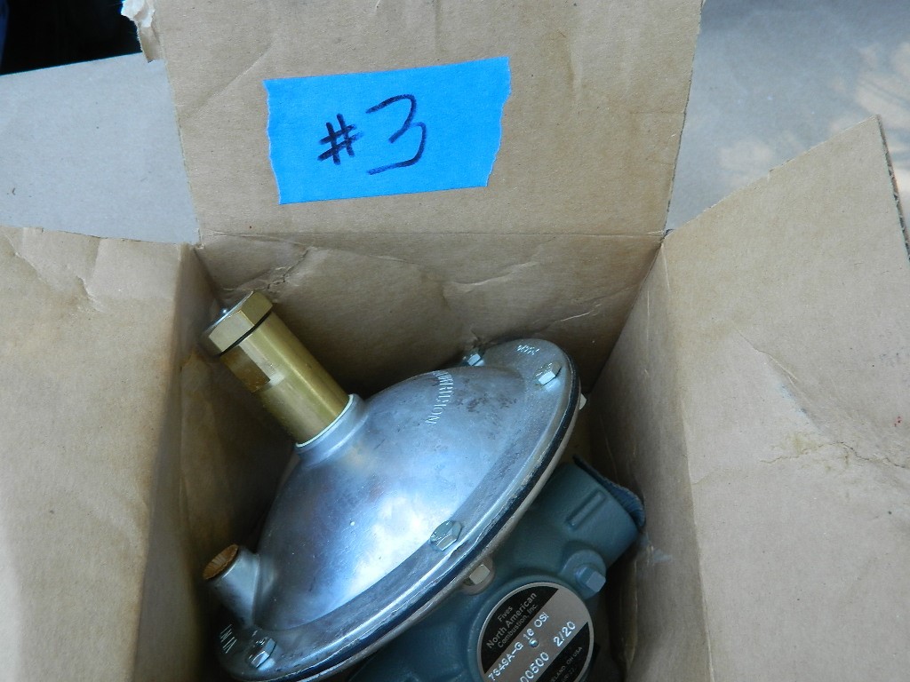 North American Mfg 7349A-G CO NAMC Pressure Regulator NEW LOT # 3