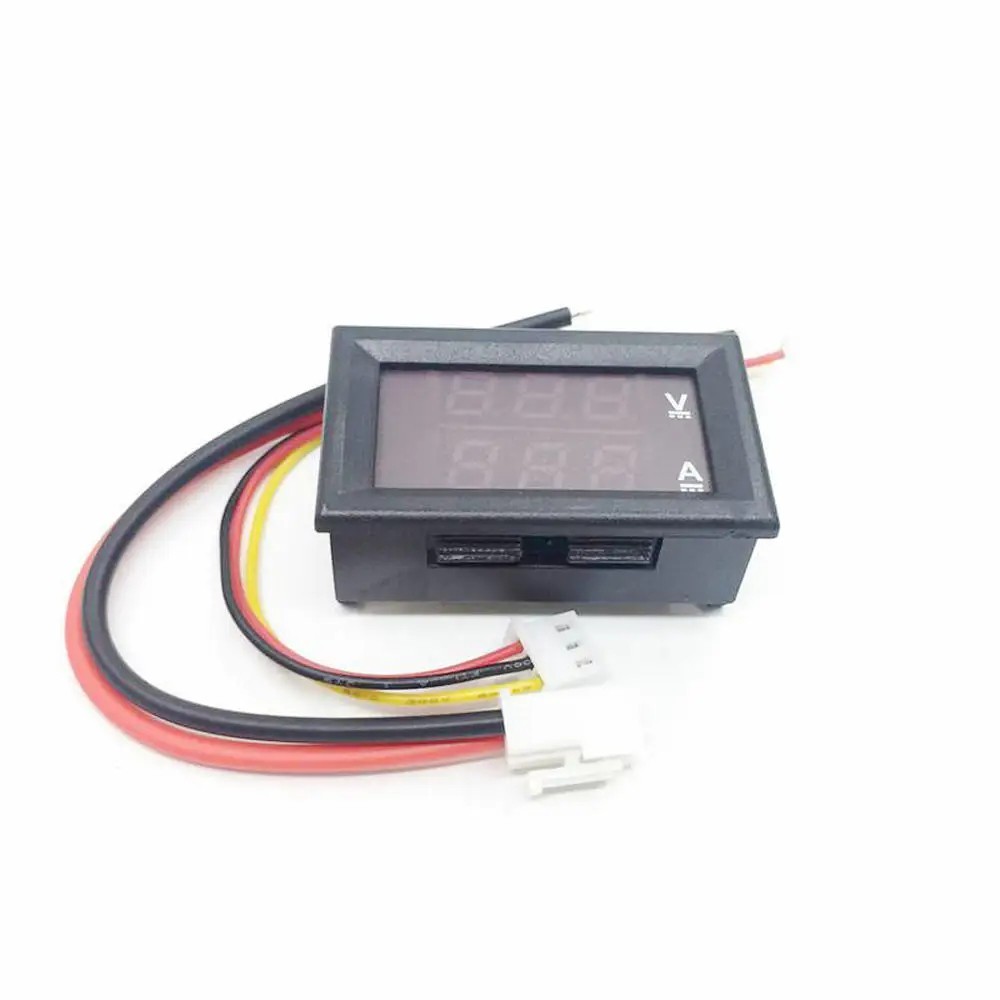 DC 100V 100A Digital Voltmeter Ammeter Voltage Current Meter Tester Shunt US