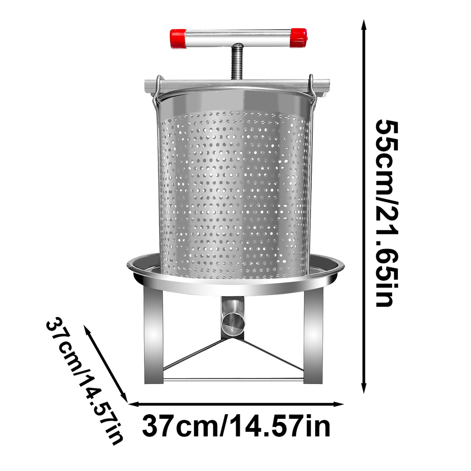 Honey Press Extractor Beekeeping Manual Stainless Steel Honey Press Machine Tool