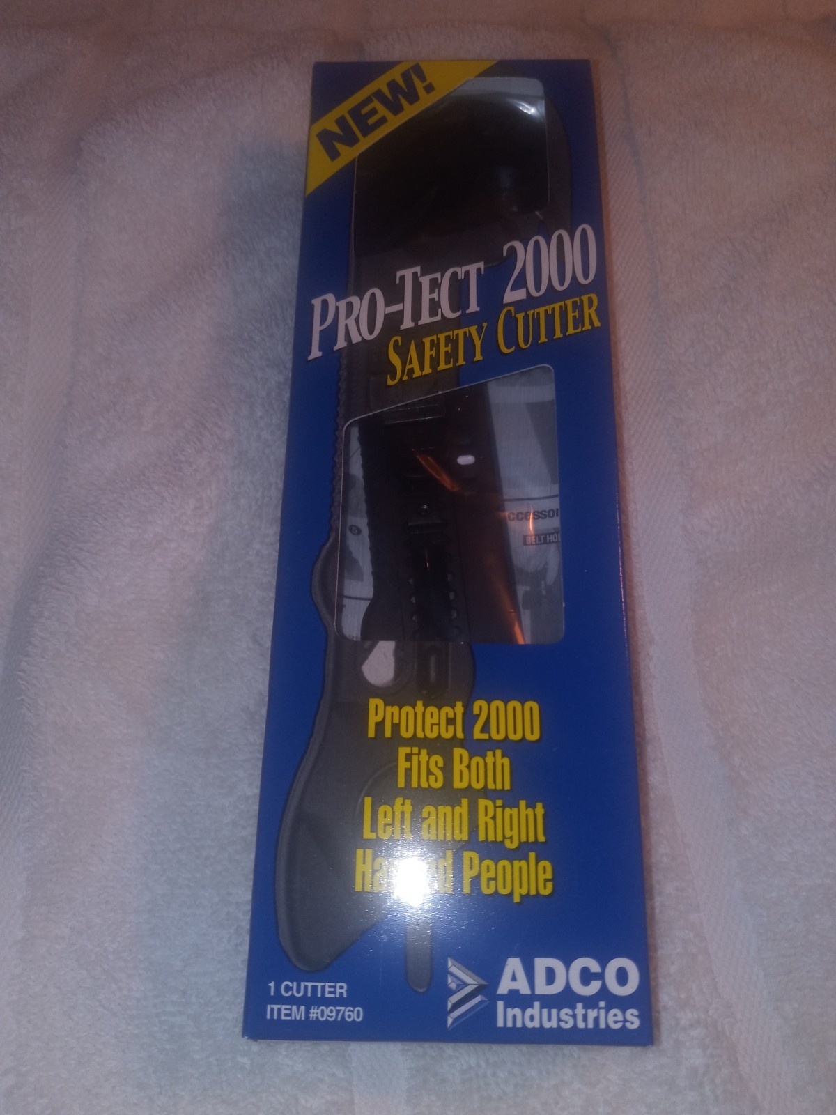 PRO-TECT 2000 Safety Box Cutter Utility Knife Tool #09760 NIB Great for Straps