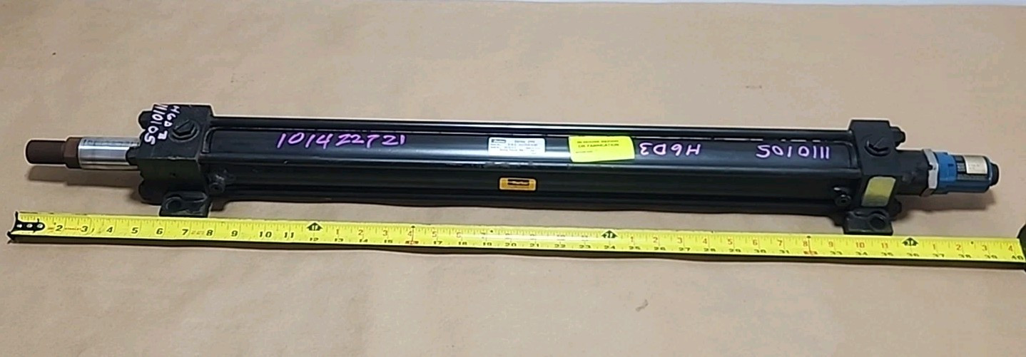 Parker 2HX Electrohydraulic Cylinder Actuator 2″ Bore x 21.5″ 3000Psi + Warranty