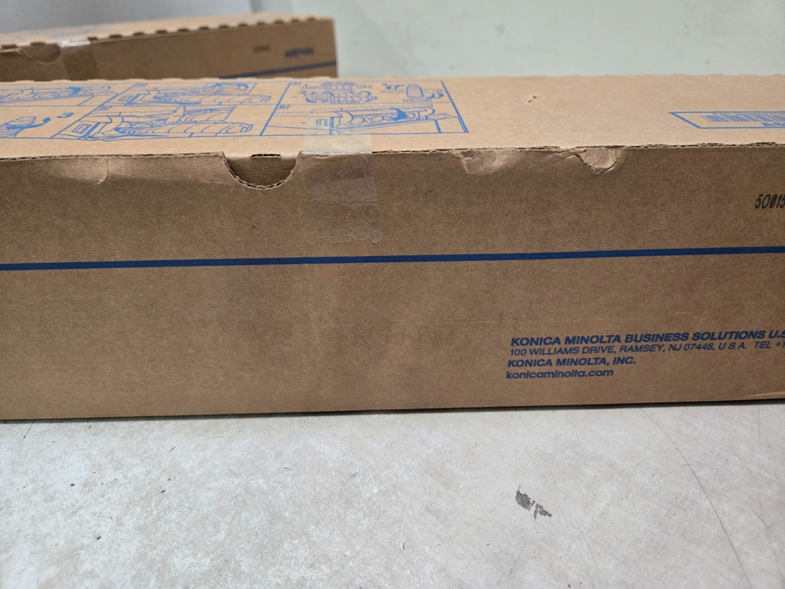 SEALED Konica Minolta TN-622C A5E7430 Cyan Toner Cartridge, Bizhub Press C1100