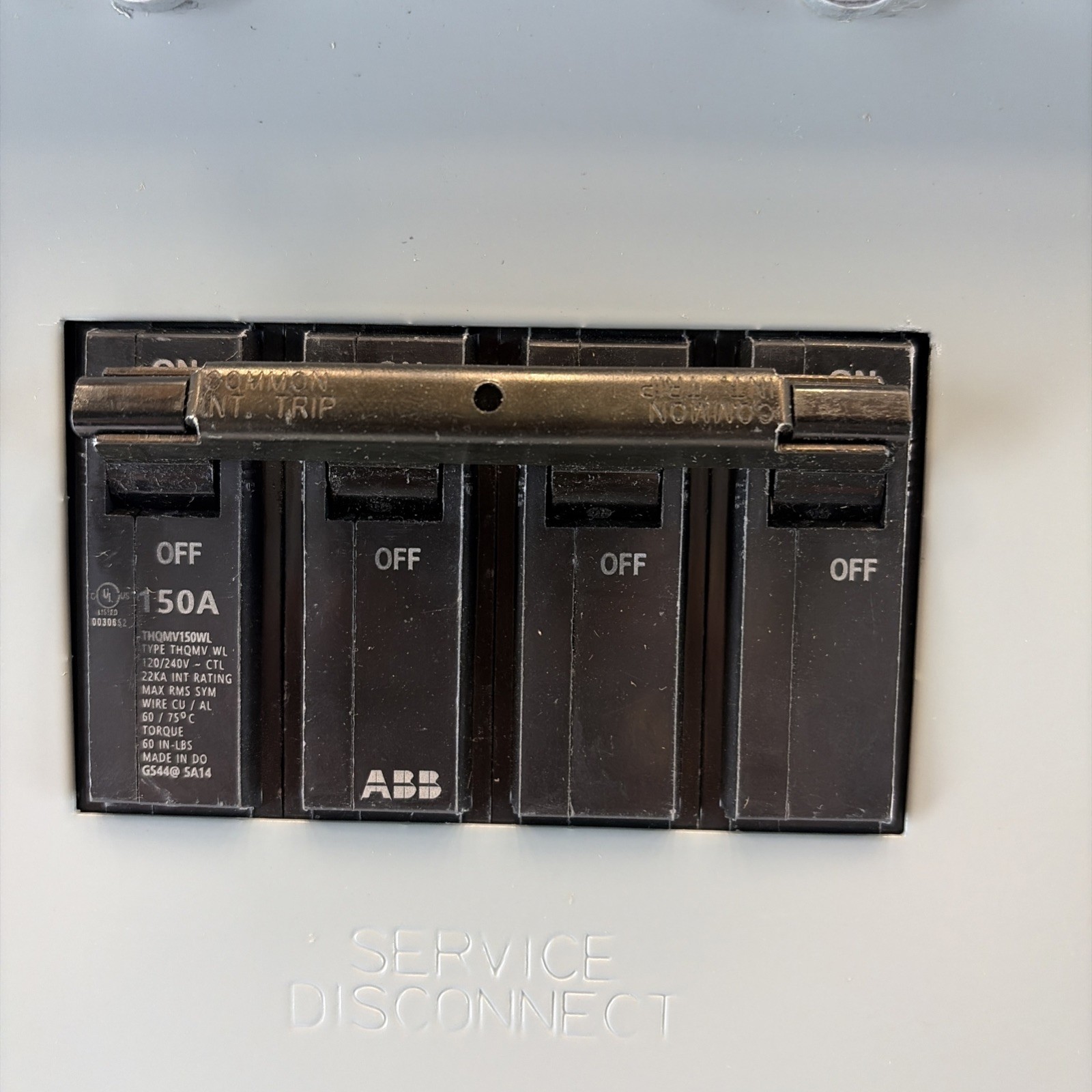 ABB 150 A 4/8 Main Breaker Panel Meter Combo Outdoor Load Center TSMRQ415CSCUGP
