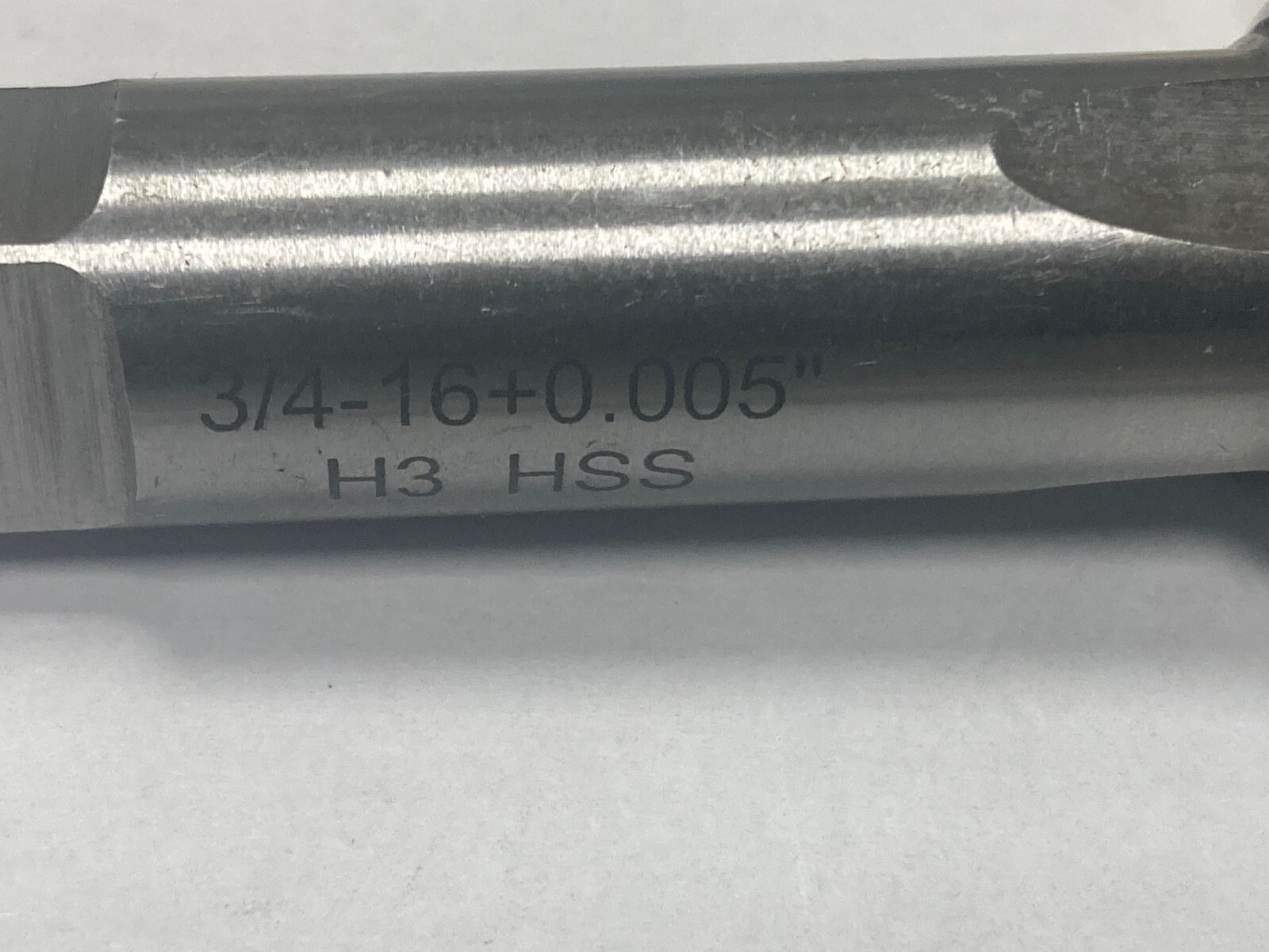 Value Collection 63328611, 3/4-16, HSS Spiral Point Plug Tap 3-FL, .005 Oversize