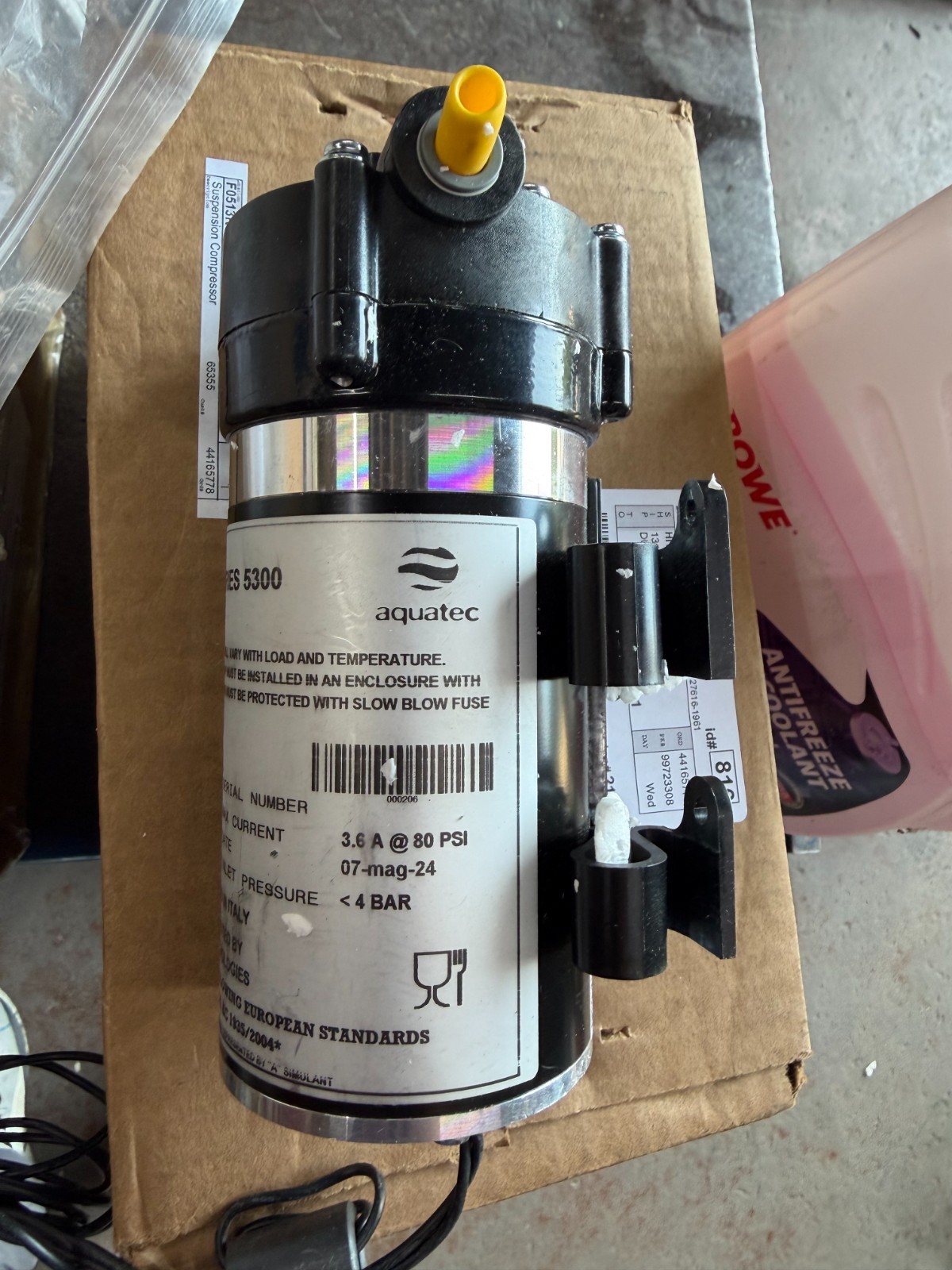 Narvon 378PAF4632 Pump for Auto-Fill Units