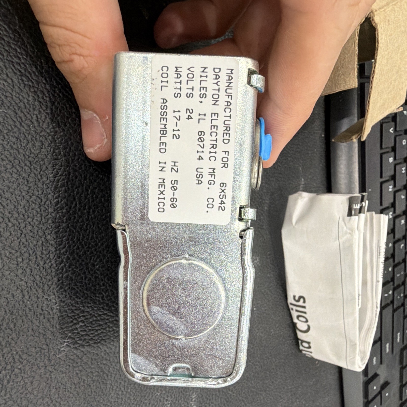Dayton 6X542 Solenoid Valve Coil 24V 50-60Hz