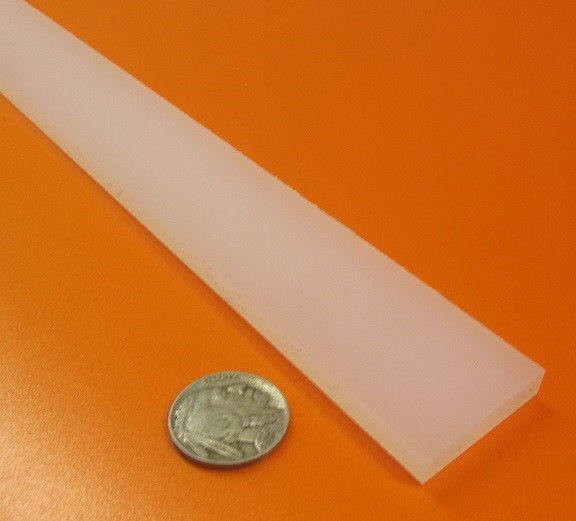 Polypropylene Bar 1/4″ (.250″) Thick x 1.25″ Wide x 48″ Long, 8 pcs, 32 feet