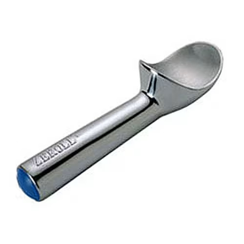 Zeroll 1012 #12 3 oz. Blue End Cap Aluminum Ice Cream Scoop