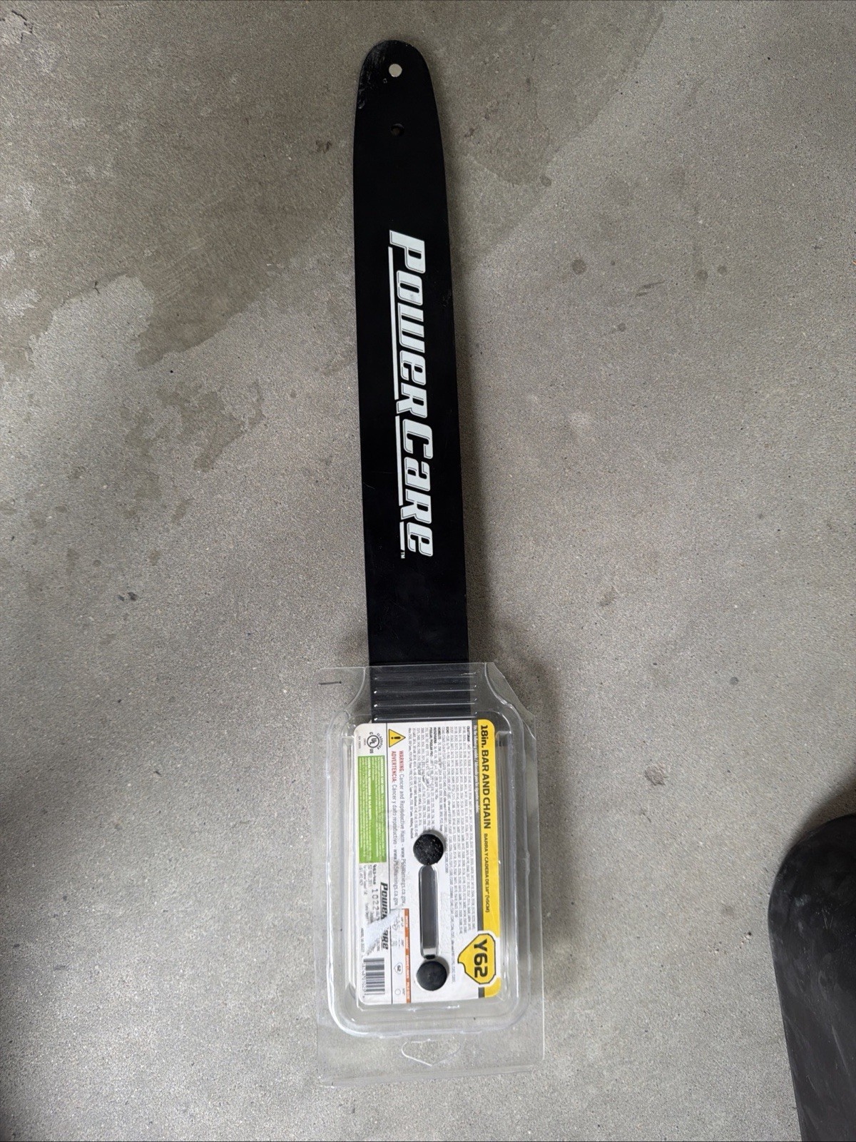 PowerCare 18 In. Y62 18A Bar & Chain Combo 3/8″ Pitch .050 Gauge 463-468 New