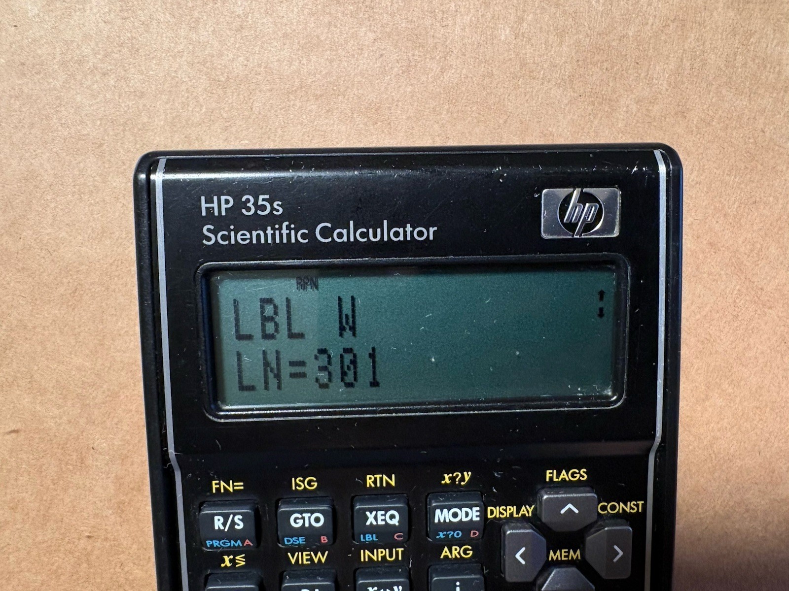 HP 35s Scientific Calculator WITH NLC PROGRAMS for NCEES EXAMS!