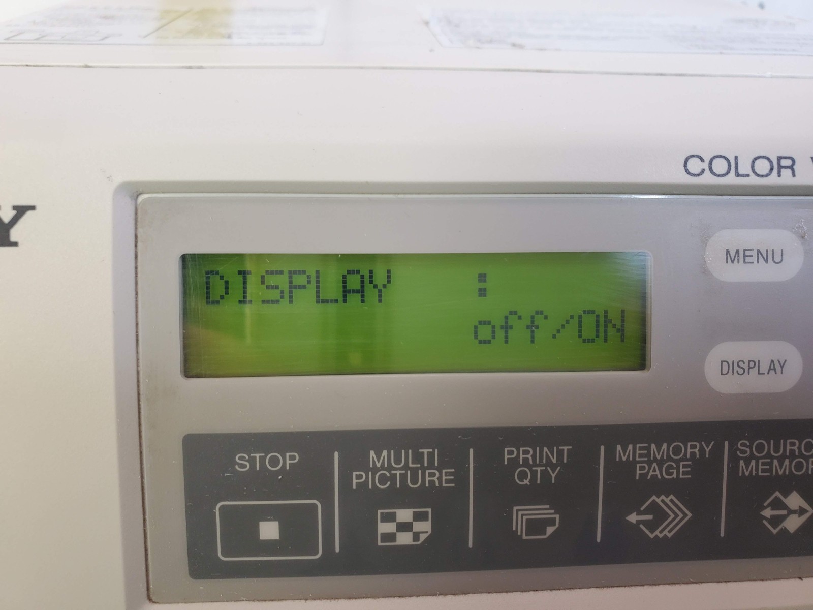 Sony UP-21MD Analog Color Video Printer #4