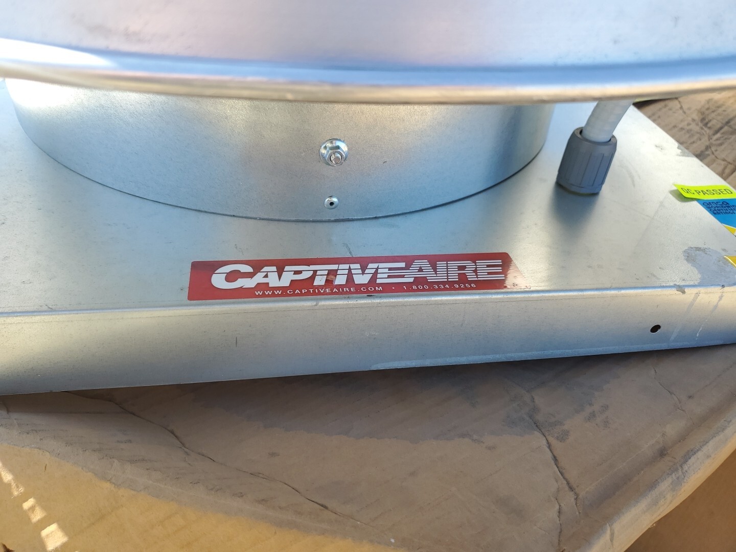 Captive Aire DMUA18FA 18″ Commercial Makeup Air Fan 1/3HP 115/230V 1075RPM NEW