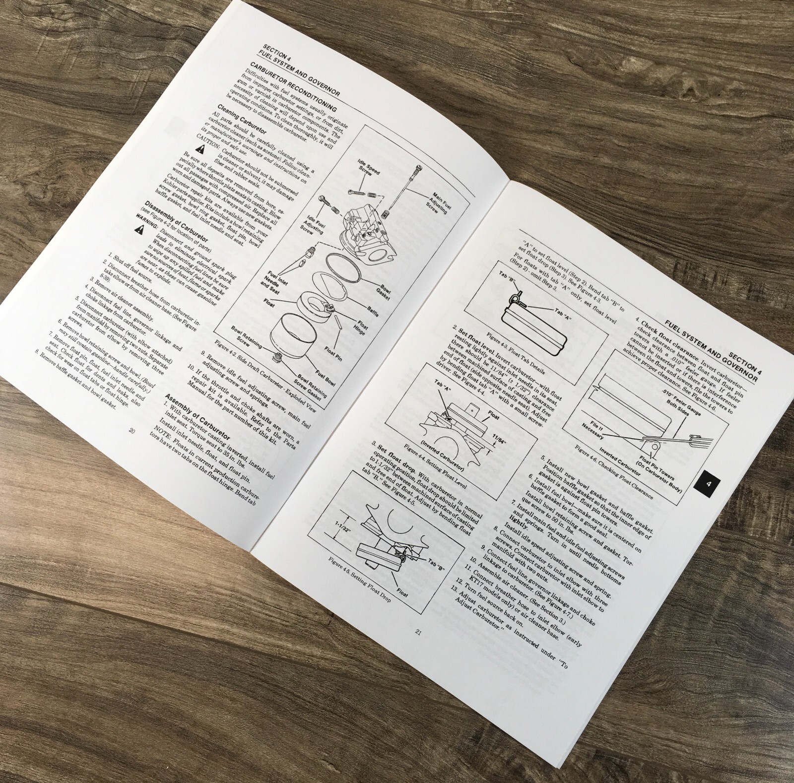 Cub Cadet 782 Chassis Garden Tractor Kohler Kt17 Series Ii Engine Service Manual
