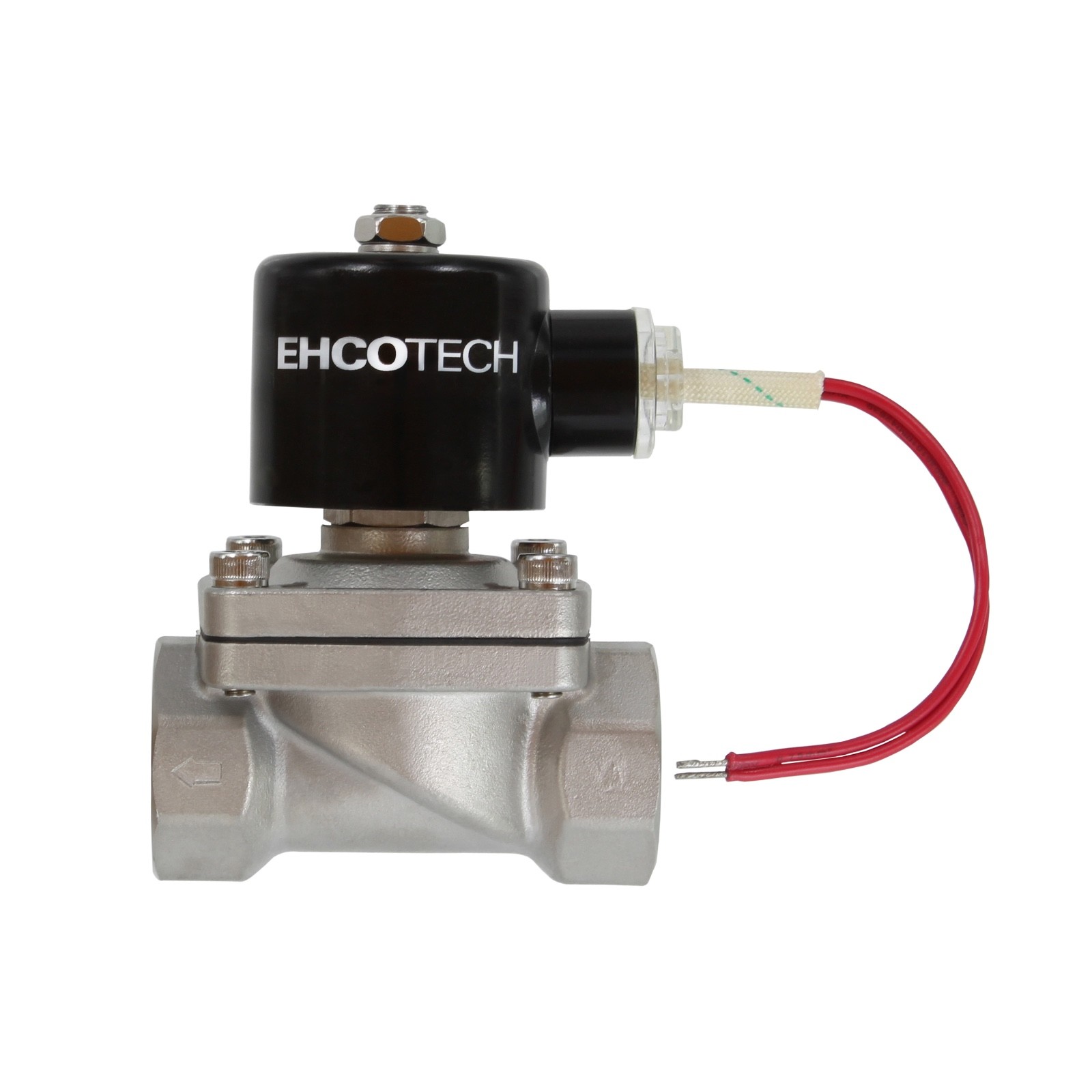 1″ NPT 110V / 120V AC Solenoid Valve Stainless/Viton Electric Water Air Fuel NC