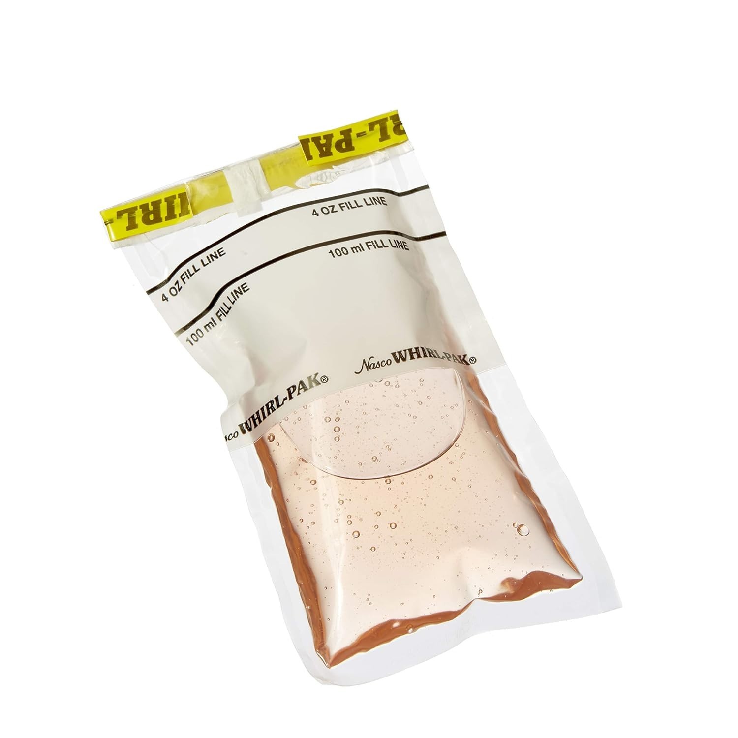 Nasco Whirl-Pak Sample Bag – B01062-4oz/118mL Write-On – Box of 500