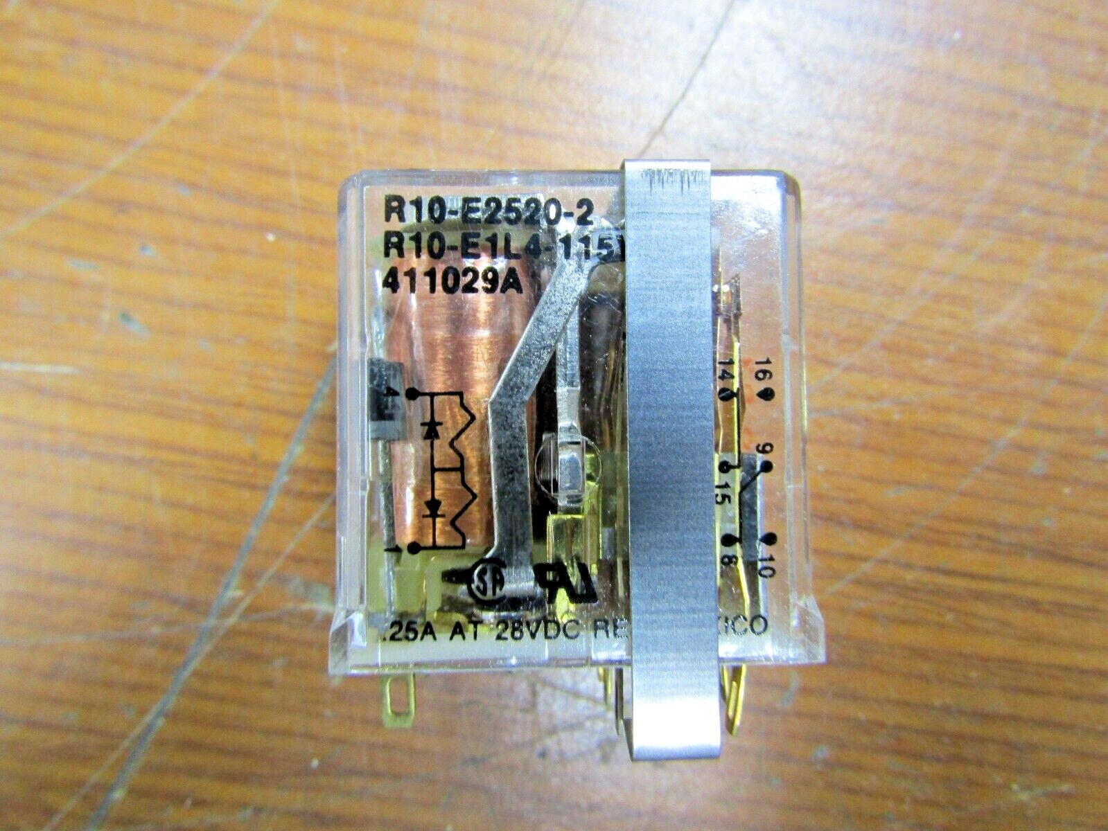 💥NEW RELIANCE ELECTRIC GENERAL PURPOSE RELAY 115V 411029-A