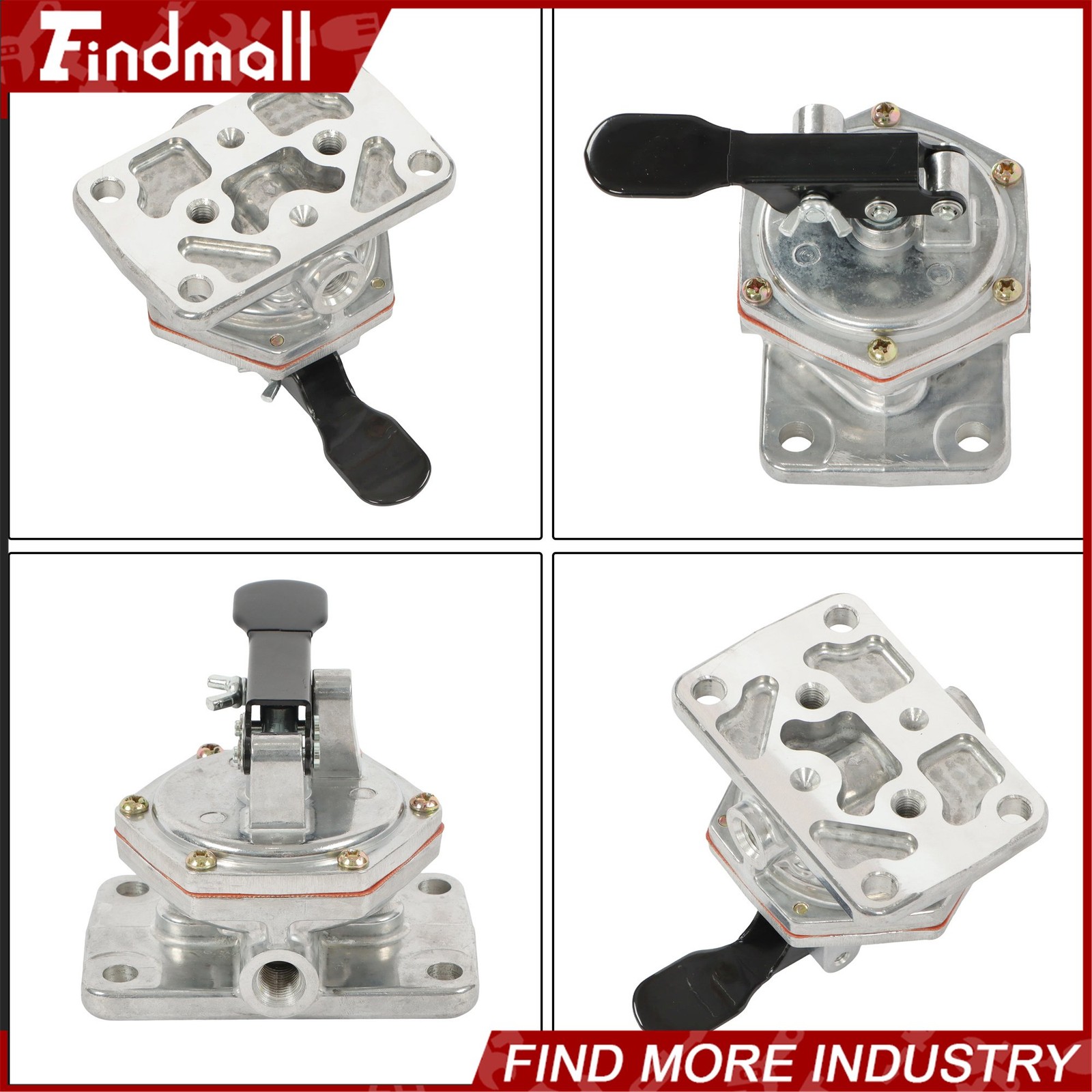 Findmall Fuel Feed Pump 6261-71-8240 6261-71-8241 For Komatsu WA470 6D125