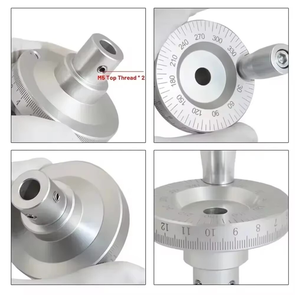 Manual 22-132lbs Ballscrew Linear Motion Stage Double Guides 12»CNC Slide Table