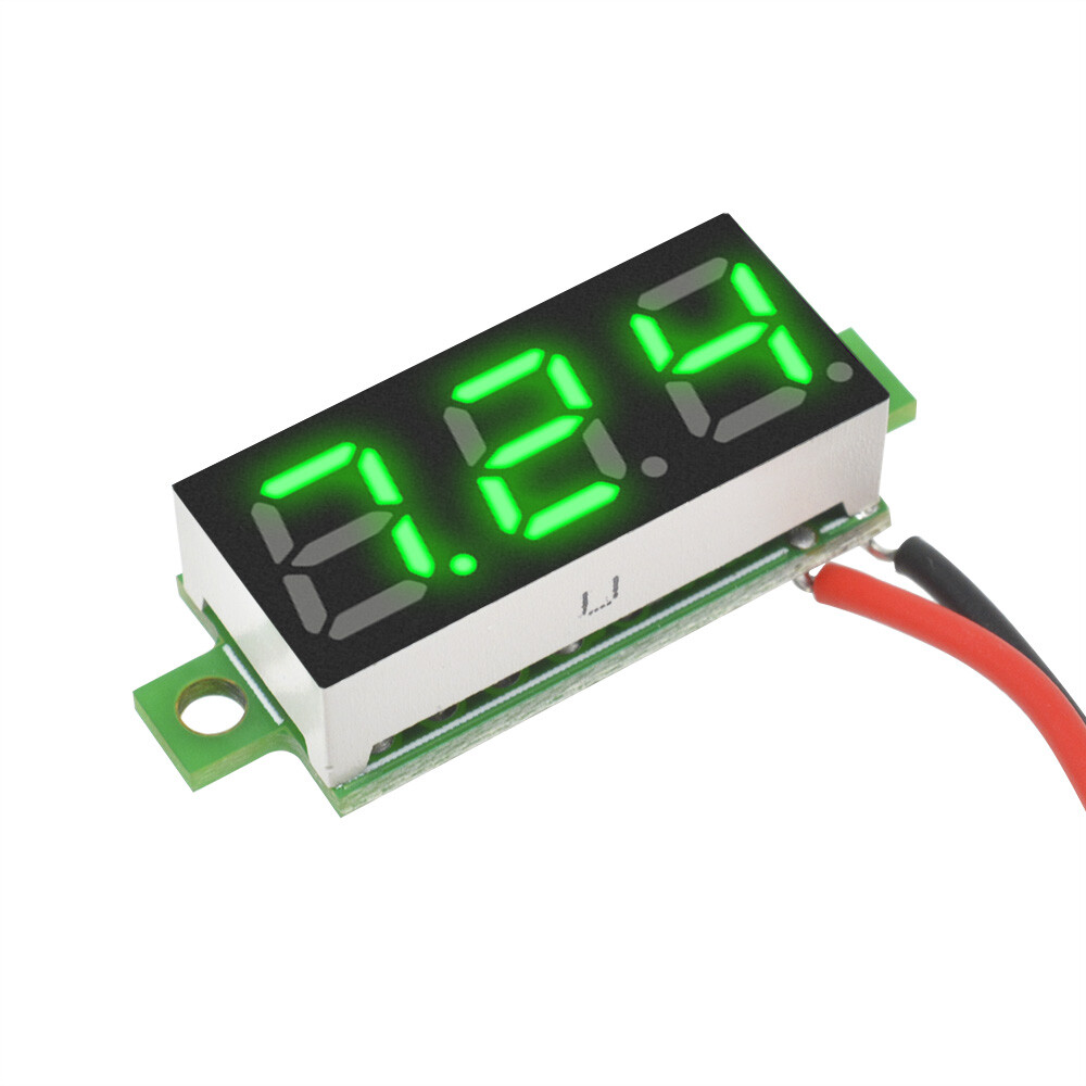 0.28/0.56In 2Wire 3Wire LED Digital Voltmeter Panel Accurate Meter Display NEW