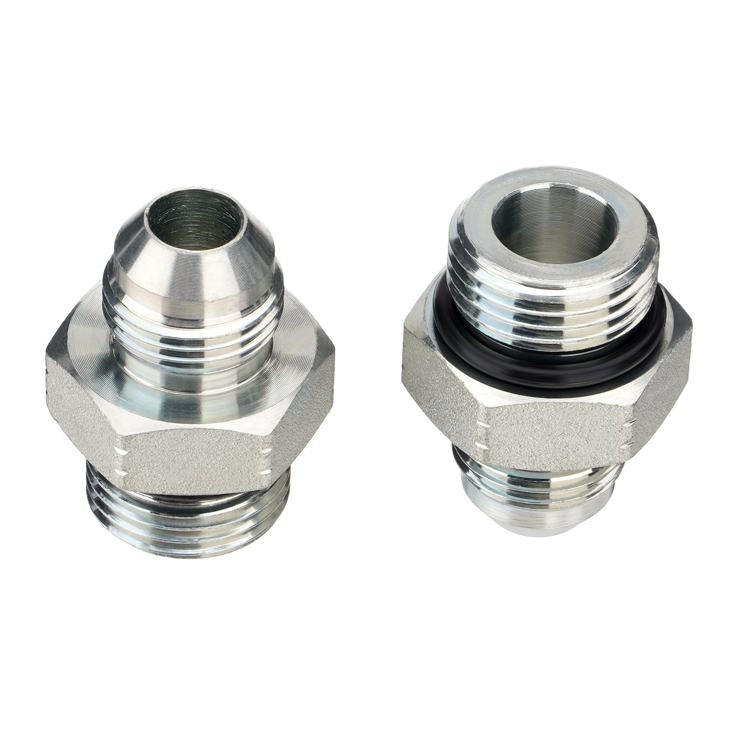 10 x Upgrade 1/2″ JIC 37° Male x #10 SAE/ORB Male Hydraulic Hose Adapter Fitting