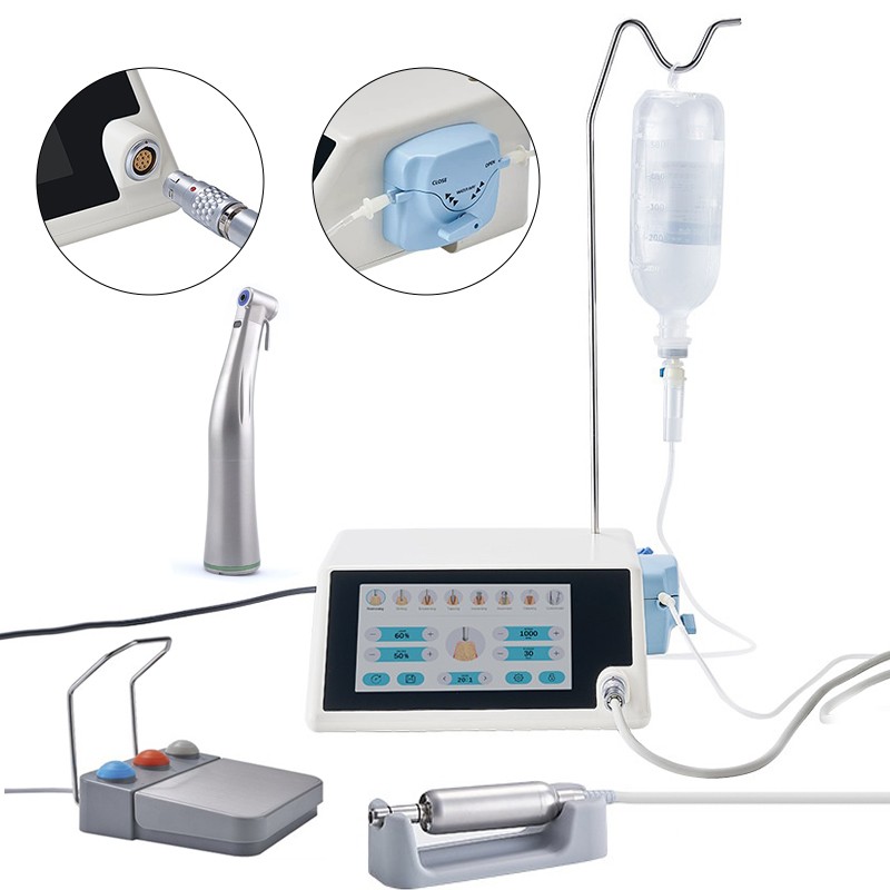 DTA Dental Surgical Implant Motor Brushless Motor+20:1 Reduction Contra Angle