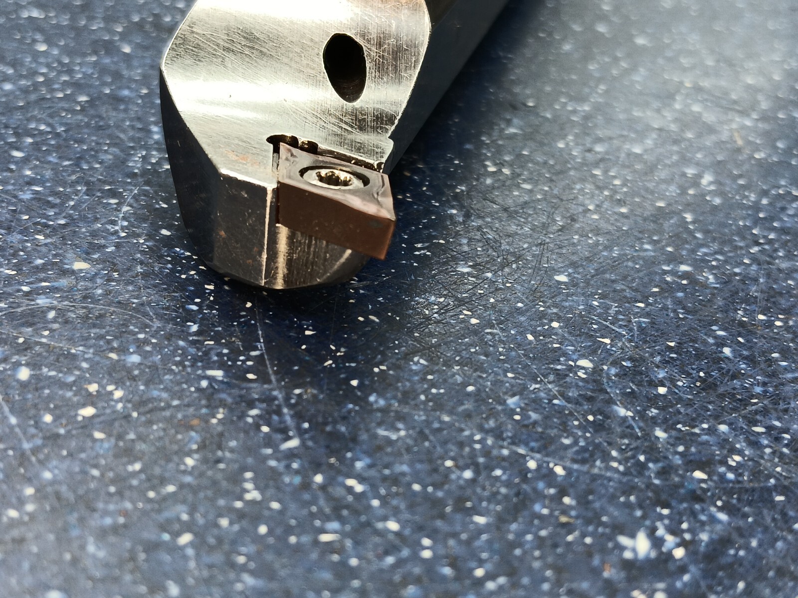 Valenite 1″ Shank A16T SDQPR 3 Coolant Thru Boring Bar DC..32.5.. Inserts 1.0