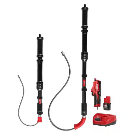 Milwaukee Tool 3577-21 M12 Trapsnake 2-Tool Toilet And Urinal Auger Combo Kit