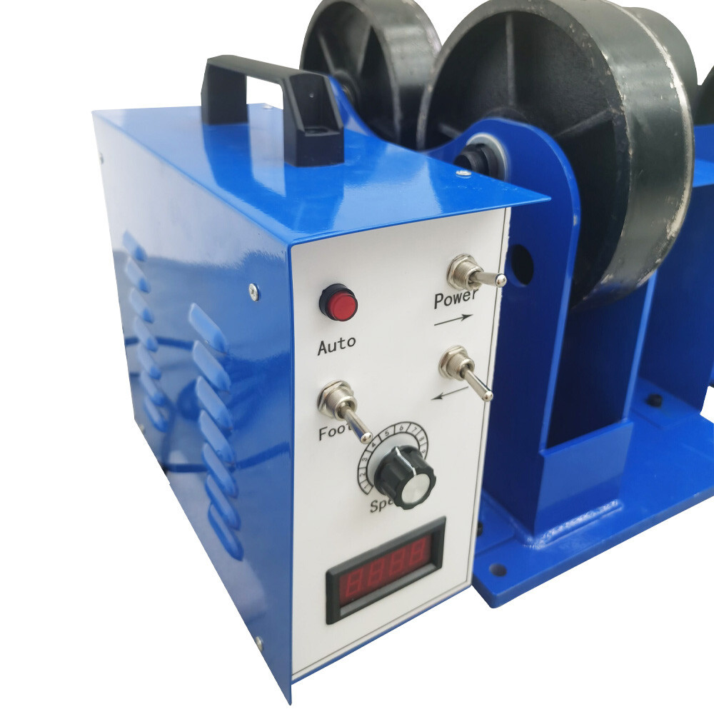 110V Rotary Welding Positioner Digital Turning Rolls Linkage Roller 2200LBS