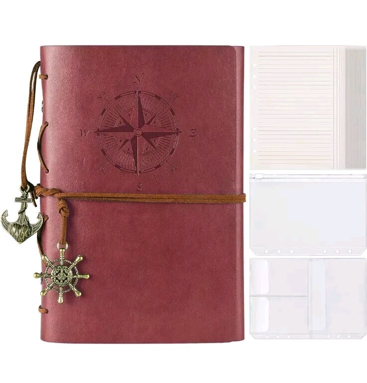 Maleden Timeless Refillable Leather Journal Traveler Notebook Sketchbook