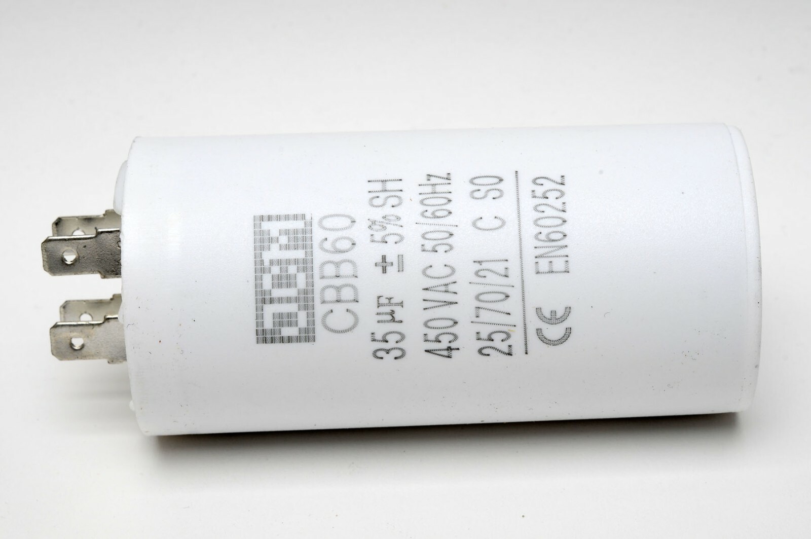 35UF 450VAC Motor Run Capacitor 450V AC CBB60 35 UF Round White 50/60HZ Cap