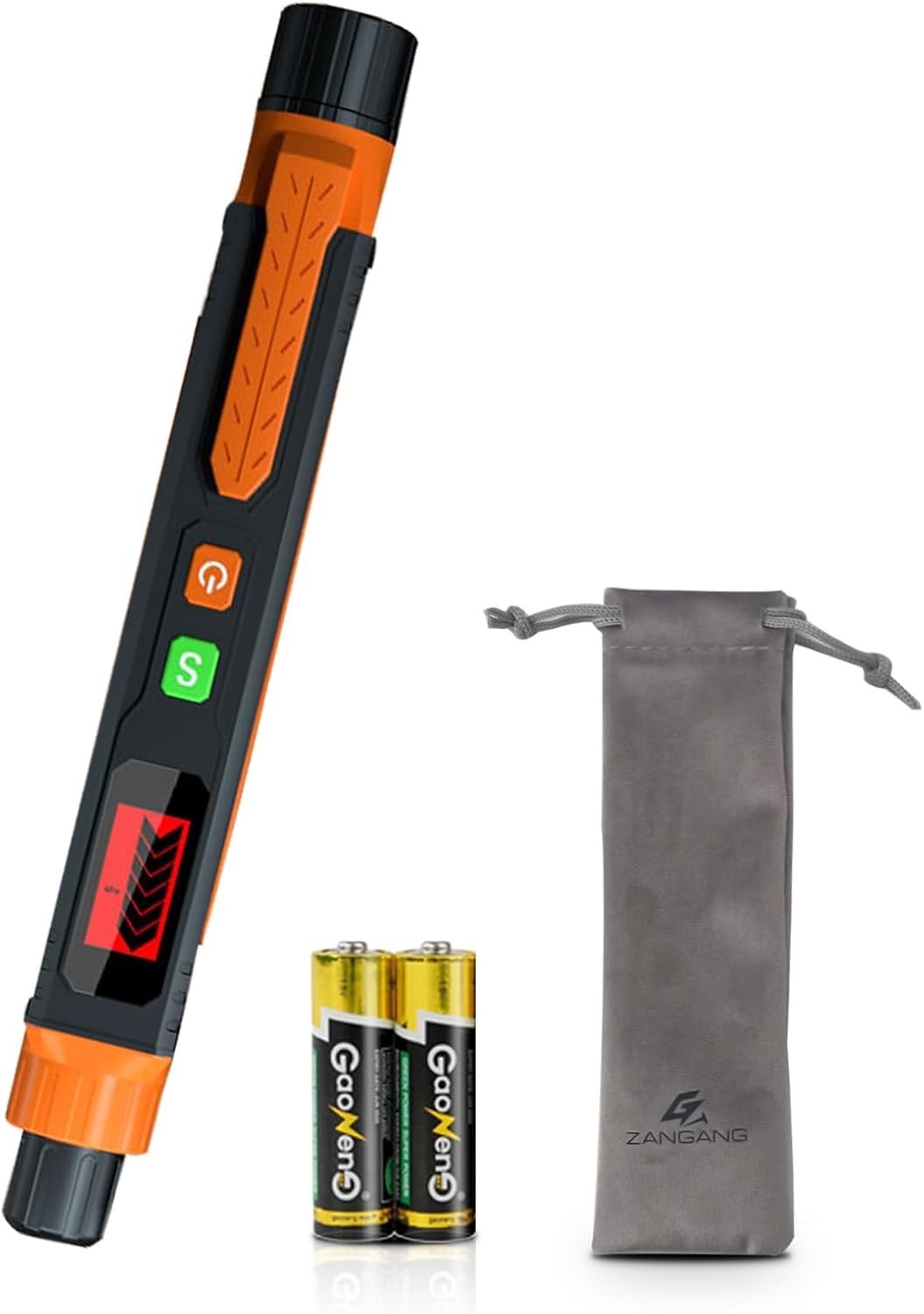 Natural Gas Leak Detector, Portable Gas Sniffer with Audible & Visual Alarm, for