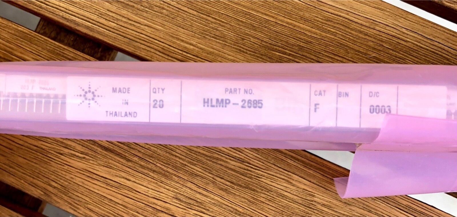 Red LED Light Bar Agilent HLMP-2685 (Broadcom HLMP-2685) $1/each 80 Total