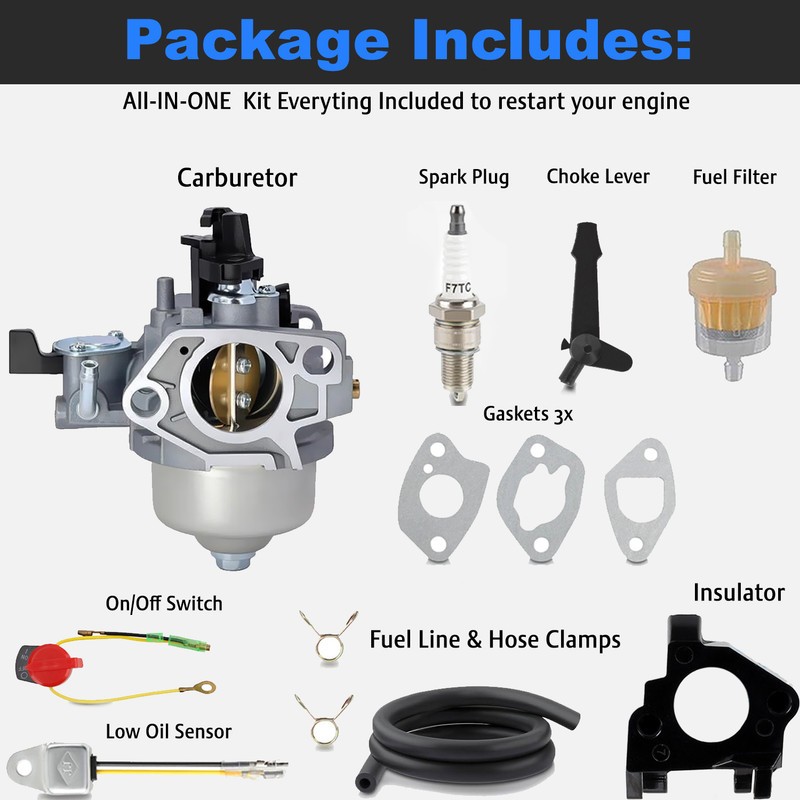 Easy Clean Magnum 4000 Series Gold Pressure Washer Carburetor carb