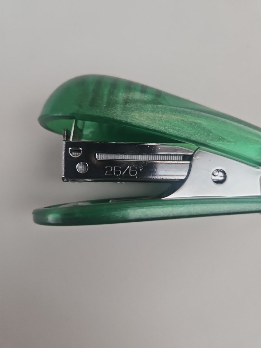 Mini Standard 26/6 Stapler Home, School Office Green Transparent 3 Pack