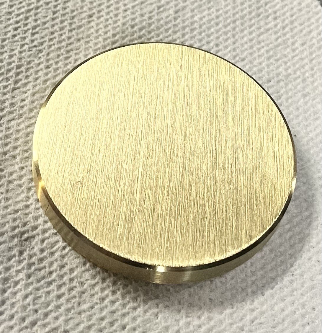 1-3/4” BRASS DISC 1/2” LONG 🇺🇸1.750” ROUND BAR 🇺🇸360 BRASS ROD MADE IN USA!!